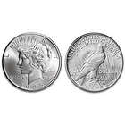 1935 4 Ray Peace Silver Dollar Coin