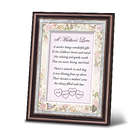 A Mother's Love Personalized Framed Poem