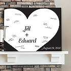 Shadow of Love Personalized Canvas