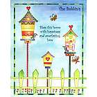 Birdie Homes and Gardens Personalized Art Print