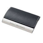 Personalized Leather Business Card Case