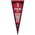 4 Years of Service Praise Pennant