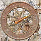 Medallion Indoor or Outdoor Wall Thermometer