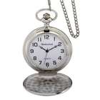Personalized High Polish Pocket Watch with Braided Chain