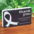 Thank You Ribbon Marble Plaque