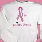 I'm a Survivor Breast Cancer Awareness Sweatshirt