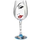 Silver Siren Wine Glass