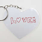 Design Your Own Heart Keychains