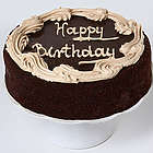 10" Chocolate Fudge Birthday Cake