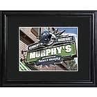 Seattle Seahawks Personalized Tavern Sign Print with Matted Frame