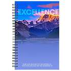 Excellence Mountain Spiral Notebook