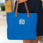 Personalized Royal Blue Tote