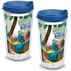 2 License to Chill Margaritaville 16 Oz. Tervis Tumbles with Lids