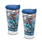 2 Navy Anchor 24 Oz. Tervis Tumblers with Lids