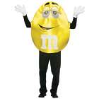 Men's Yellow M&M Character Costume