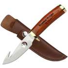 Elk Ridge Guthook Hunter's Knife with Personalized Wood Handle