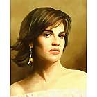 Hilary Swank Oil Painting Fine Art Print