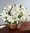 Peace, Prayers & Blessings All White Large Bouquet