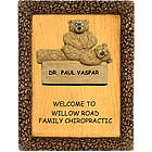 Business Welcome Plaque for Chiropractic Office