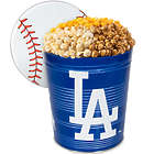 3 Gallons of Popcorn in LA Dodgers Tin