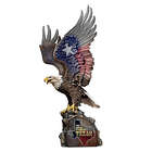 Texas Pride Eagle Sculpture Salutes the State's Spirit