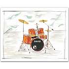 Personalized David's Drums Art Print
