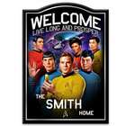 Star Trek Personalized Wooden Welcome Sign