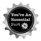 You're an Essential Part Lapel Pin