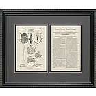 Opthalmoscope Framed Patent Art
