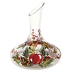 Holiday Berry Wine Decanter