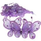 Jeweled Purple Butterflies