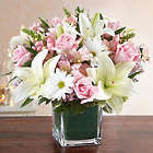 Healing Tears Large Bouquet in Pink and White