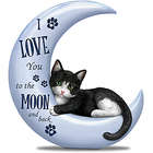 I Love You To The Moon And Back Cat Figurine