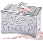 Personalized Today, Tomorrow, Always Granddaughter Music Box