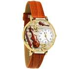 Violin Watch in Large Gold Case