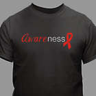 Red Awareness Ribbon Cotton T-Shirt
