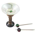 Martini Glass with Olives Limoges Box