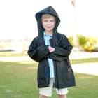 Personalized Kids' Black Rain Jacket