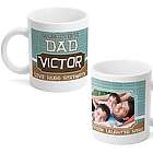 World's Best Dad Photo Mug