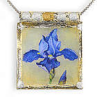 Siberian Iris Necklace