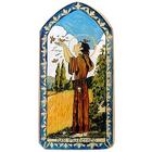 Saint Francis of Assisi Patron Saint Retablo Plaque