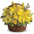 Basket Full of Wishes Bouquet