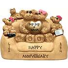 Personalized Anniversary Chair for a Couples with up to 5 Kids