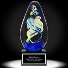 Personalized Twister Glass Award