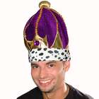 Purple Kings Crown Costume Hat