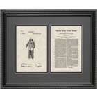 Diving Suit Patent Art Wall Hanging
