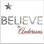 Believe Personalized 18" Christmas Canvas Sign