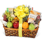 Same Day Delivery Fruit, Gourmet Cheese & Cracker Gift Basket