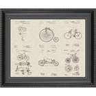 Bicycles Patent Art Wall Hanging