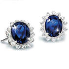 Matching Earrings to the Kate Middleton Engagement Ring Replica